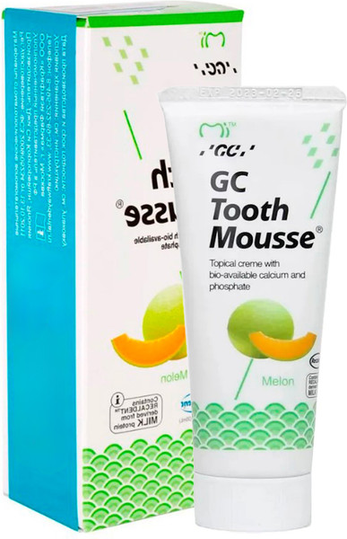 Изображение товара Гель для укрепления эмали GC Tooth Mousse / 17169 (40г, дыня)