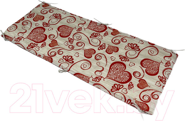 Изображение товара Матрас для садовой мебели Nadzejka Амур-3 / PS.Am/120-3 (оранжевый светлый)