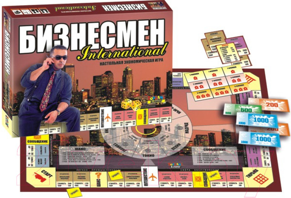 Изображение товара Настольная игра Topgame Бизнесмен. International / 01275