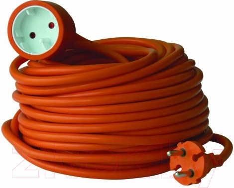 Изображение товара Удлинитель Electraline 01618 (20м, оранжевый)