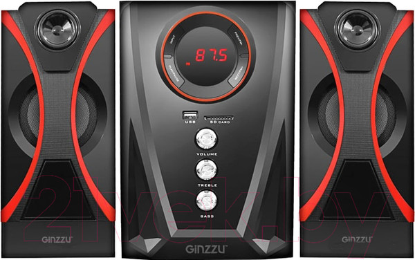 Изображение товара Мультимедиа акустика Ginzzu GM-407