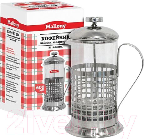 Изображение товара Френч-пресс Mallony M950138