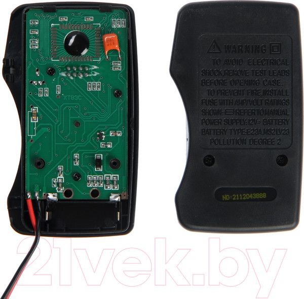 Изображение товара Мультиметр цифровой Tundra DT-83C (1026053)