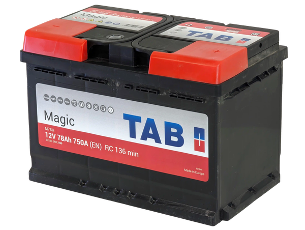Изображение товара Автомобильный аккумулятор TAB Magic 78 R / 189080 (78 А/ч)