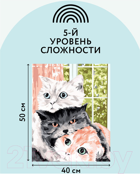 Изображение товара Картина по номерам Три совы Друзья / КХ_44172