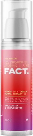 Изображение товара Пилинг для лица Art&Fact Papain 3% + Carica Papaya Extract 1% энзимный (50мл)
