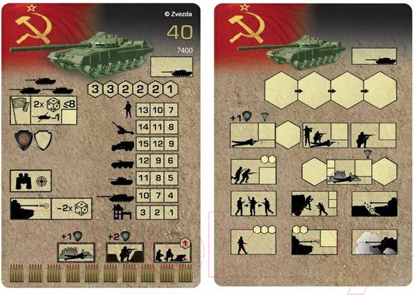 Изображение товара Сборная модель Звезда Советский основной боевой танк Т-72Б / 7400