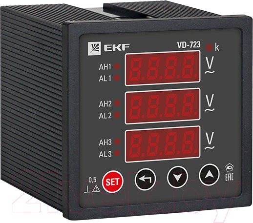 Изображение товара Вольтметр EKF VD-723
