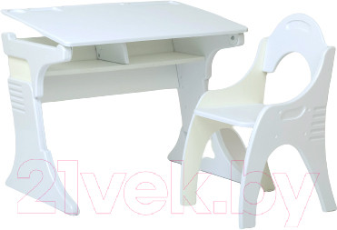 Изображение товара Комплект мебели с детским столом Tech Kids Марк мини / Bel-800 (белый)