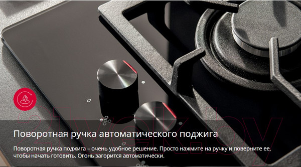 Изображение товара Газовая варочная панель Hansa BHKS831380