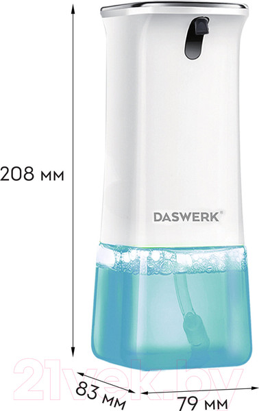 Изображение товара Сенсорный дозатор для жидкого мыла Daswerk 607845