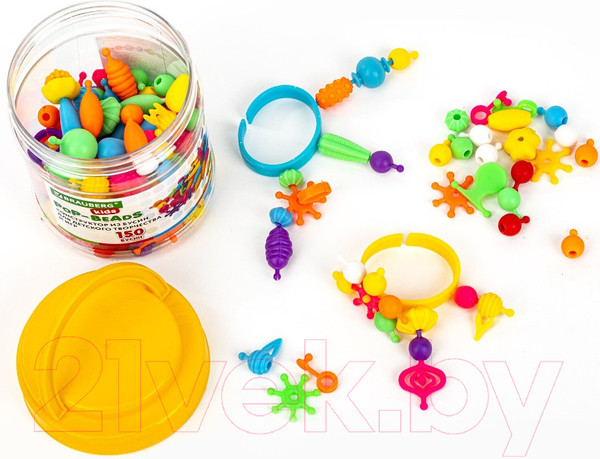 Изображение товара Набор для творчества Brauberg Kids Pop-Beads / 664697