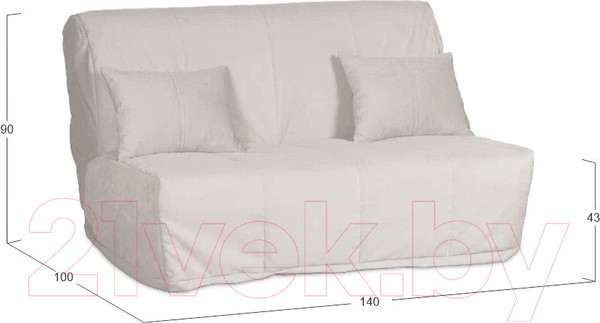 Изображение товара Диван Асмана Магнат 140 (киви 76)