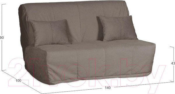 Изображение товара Диван Асмана Магнат 140 (киви 82)