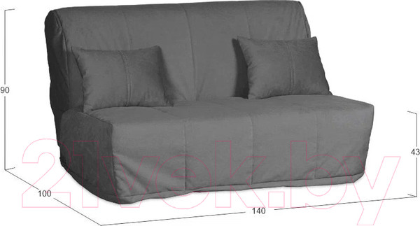 Изображение товара Диван Асмана Магнат 140 (киви 91)