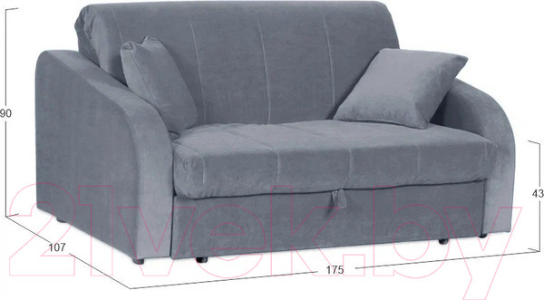 Изображение товара Диван Асмана Магнат 140 (Oskar Cloud)