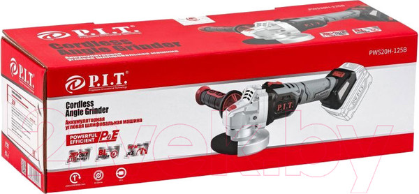 Изображение товара Угловая шлифовальная машина P.I.T PWS20H-125B