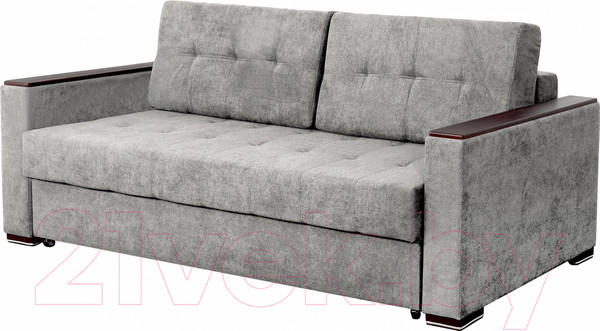 Изображение товара Диван Мебельград Монако-7 Стандарт (торонто серый/кофе структурный матовый)