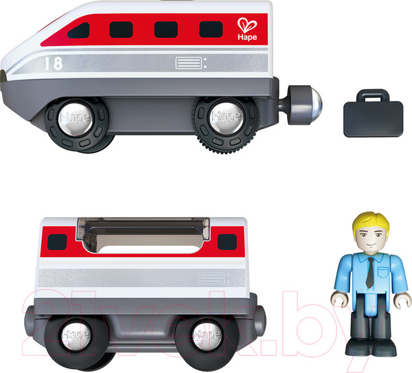 Изображение товара Поезд игрушечный Hape Интер Сити / E3774_HP