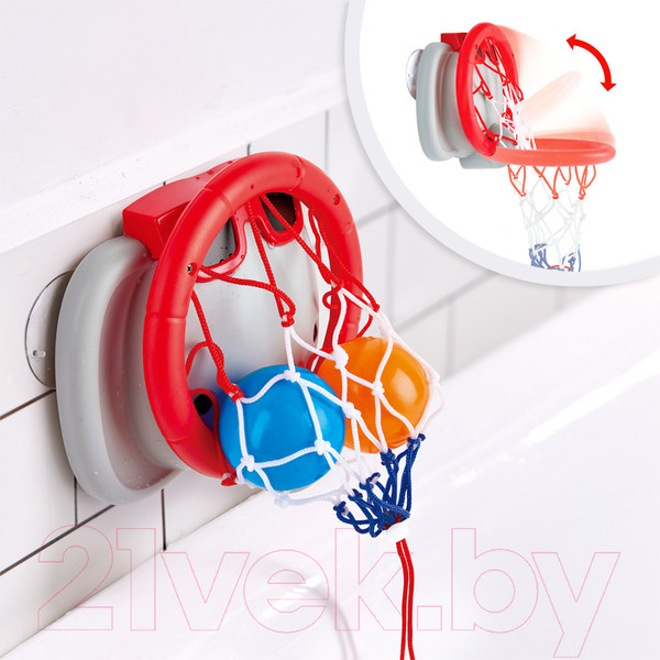 Изображение товара Игра для ванной Hape Баскетбольное кольцо Слоник / E0221_HP