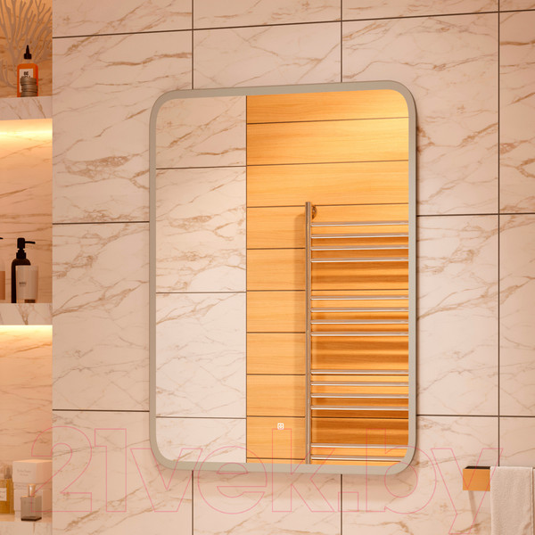Изображение товара Зеркало Континент Glamour Led 80x120
