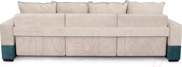 Изображение товара Диван Мебельград Бостон 2400 Стандарт (торонто бежевый/торонто бежевый/торонто зеленый)