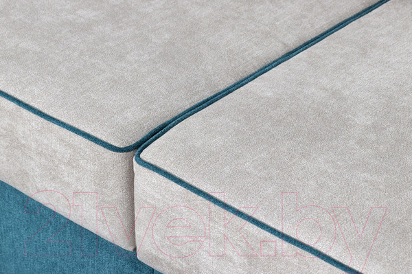 Изображение товара Диван Мебельград Бостон 2400 Стандарт (торонто бежевый/торонто бежевый/торонто зеленый)