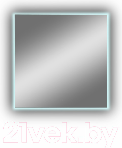 Изображение товара Зеркало Континент Trezhe Led 100x100 (с бесконтактным сенсором холодная подсветка)