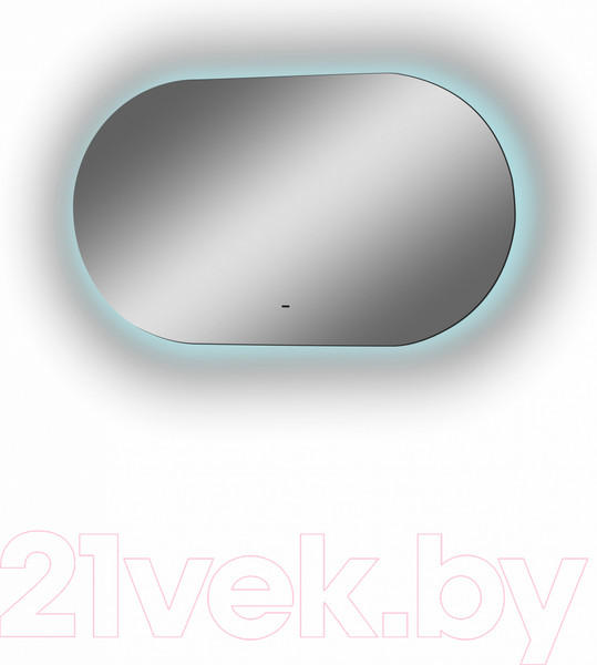 Изображение товара Зеркало Континент Fleur Led 100х60 (с бесконтактным сенсором, холодная подсветка)