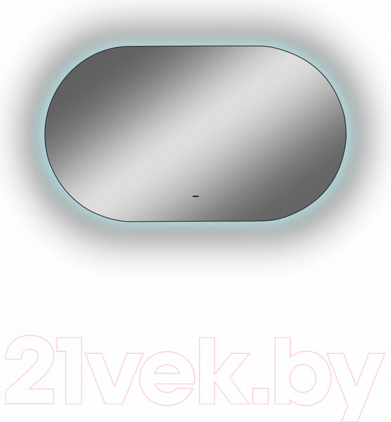 Изображение товара Зеркало Континент Fleur Led 100х60 (с бесконтактным сенсором, холодная подсветка)