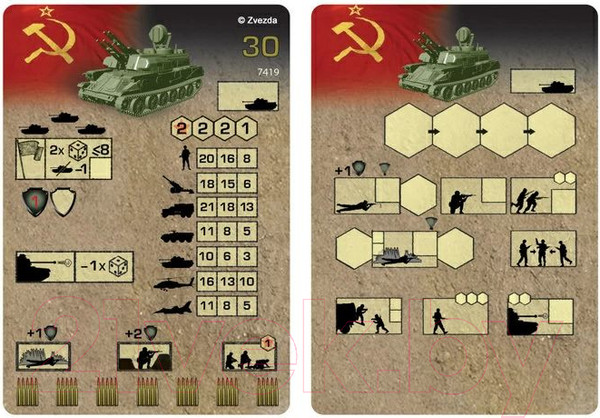 Изображение товара Сборная модель Звезда Советская зенитная САУ Шилка / 7419