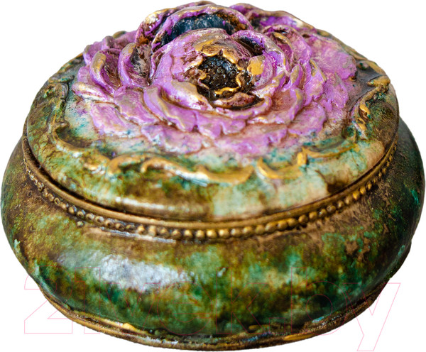 Изображение товара Шкатулка Нашы майстры Пион / 1069-1 (декорированная)