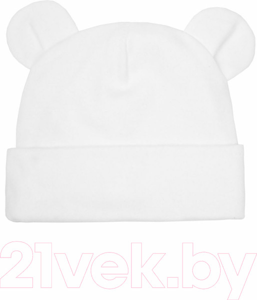 Изображение товара Шапочка для малышей Amarobaby Nature Essence Bear / AB-OD22-NE16Be/33-44 (молочный)