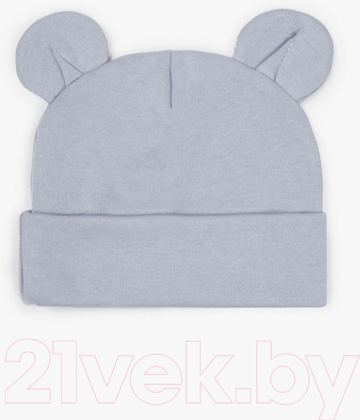 Изображение товара Шапочка для малышей Amarobaby Nature Essence Bear / AB-OD22-NE16Be/11-44 (серый)