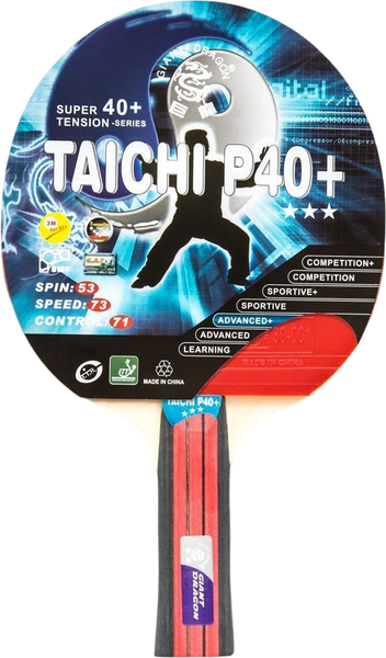 Изображение товара Ракетка для настольного тенниса Giant Dragon Taichi 3 Star New / 51.623.04.1 (анатомическая)