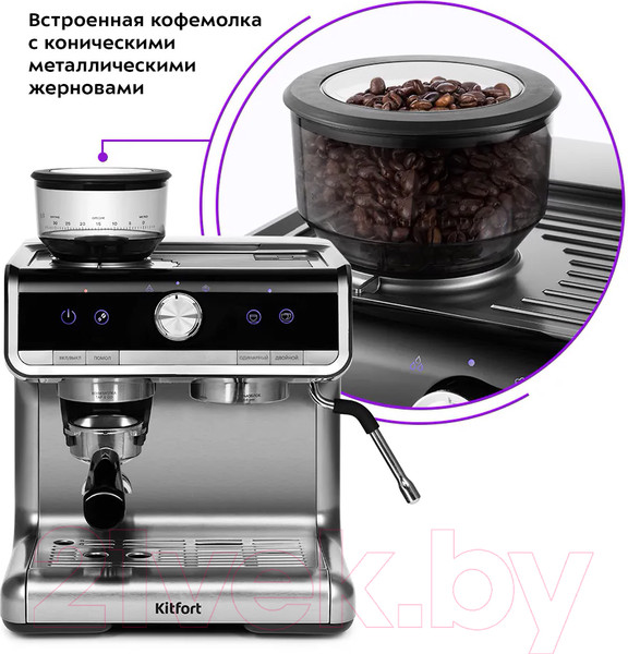 Изображение товара Кофемашина Kitfort KT-789