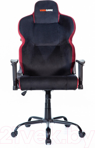 Изображение товара Кресло геймерское Vmmgame Unit Velour Upgrade с регулируемой спинкой / XD-A-VRBKRD-B23 (черный/красный)