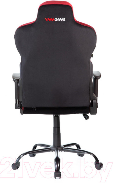 Изображение товара Кресло геймерское Vmmgame Unit Velour Upgrade с регулируемой спинкой / XD-A-VRBKRD-B23 (черный/красный)