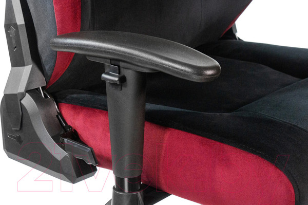 Изображение товара Кресло геймерское Vmmgame Unit Velour Upgrade с регулируемой спинкой / XD-A-VRBKRD-B23 (черный/красный)