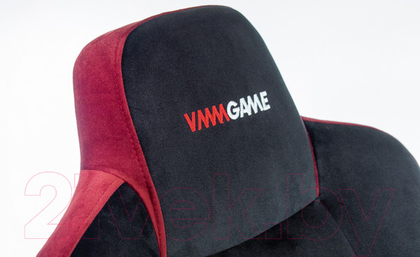 Изображение товара Кресло геймерское Vmmgame Unit Velour Upgrade с регулируемой спинкой / XD-A-VRBKRD-B23 (черный/красный)