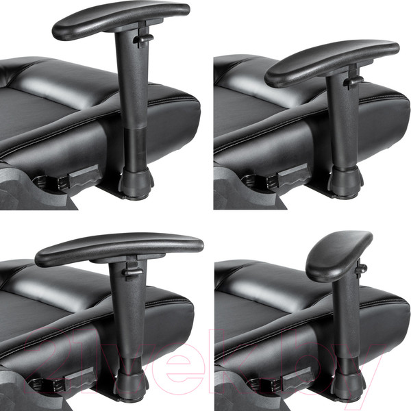 Изображение товара Кресло геймерское Vmmgame Unit Velour Upgrade с регулируемой спинкой / XD-A-VRBKRD-B23 (черный/красный)