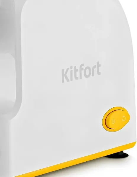 Изображение товара Мясорубка электрическая Kitfort KT-2113-2 (белый/желтый)