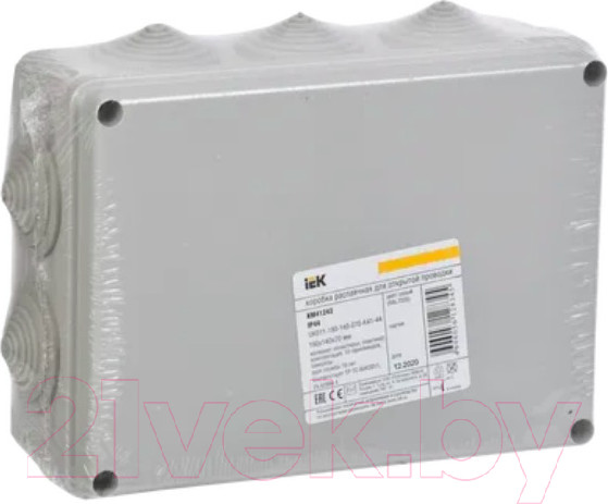 Изображение товара Коробка распределительная IEK КМ41243 / UKO11-100-100-050-K41-44