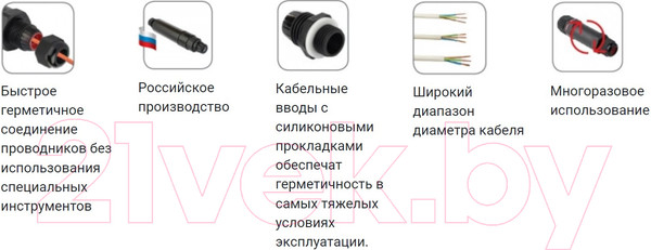 Изображение товара Кабельный коннектор EKF FreeTools plc-uac-cb3