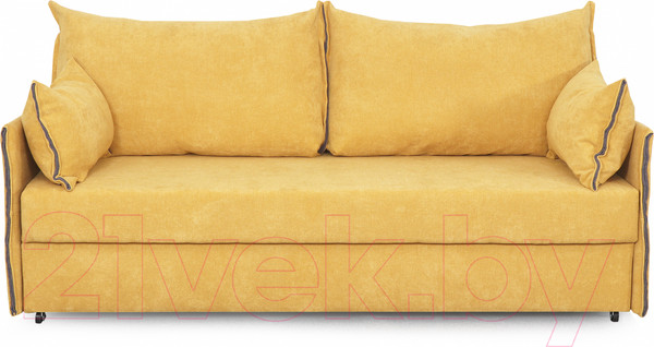 Изображение товара Диван Мебельград Том Стандарт (торонто горчица/торонто темно-серый)