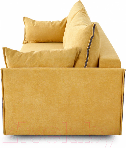 Изображение товара Диван Мебельград Том Стандарт (торонто горчица/торонто темно-серый)