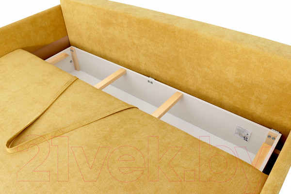 Изображение товара Диван Мебельград Том Стандарт (торонто горчица/торонто темно-серый)