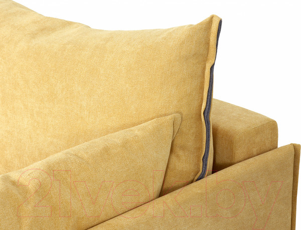 Изображение товара Диван Мебельград Том Стандарт (торонто горчица/торонто темно-серый)