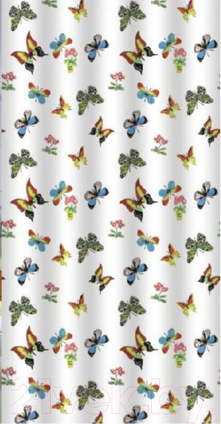Изображение товара Шторка-занавеска для ванны Primanova Butterflies DR-50021