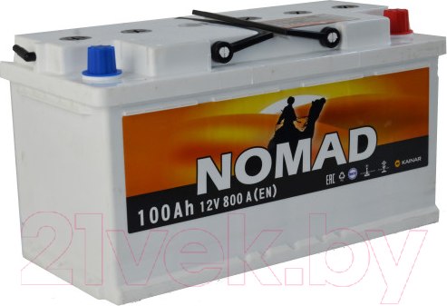 Изображение товара Автомобильный аккумулятор Kainar Nomad 6СТ-100 Рус L+ / 100101001021107110R (100 А/ч)